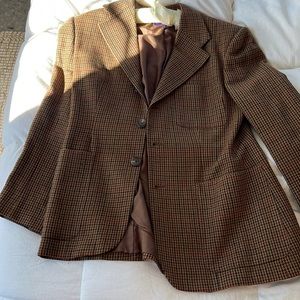 Ralph Lauren houndstooth blazer